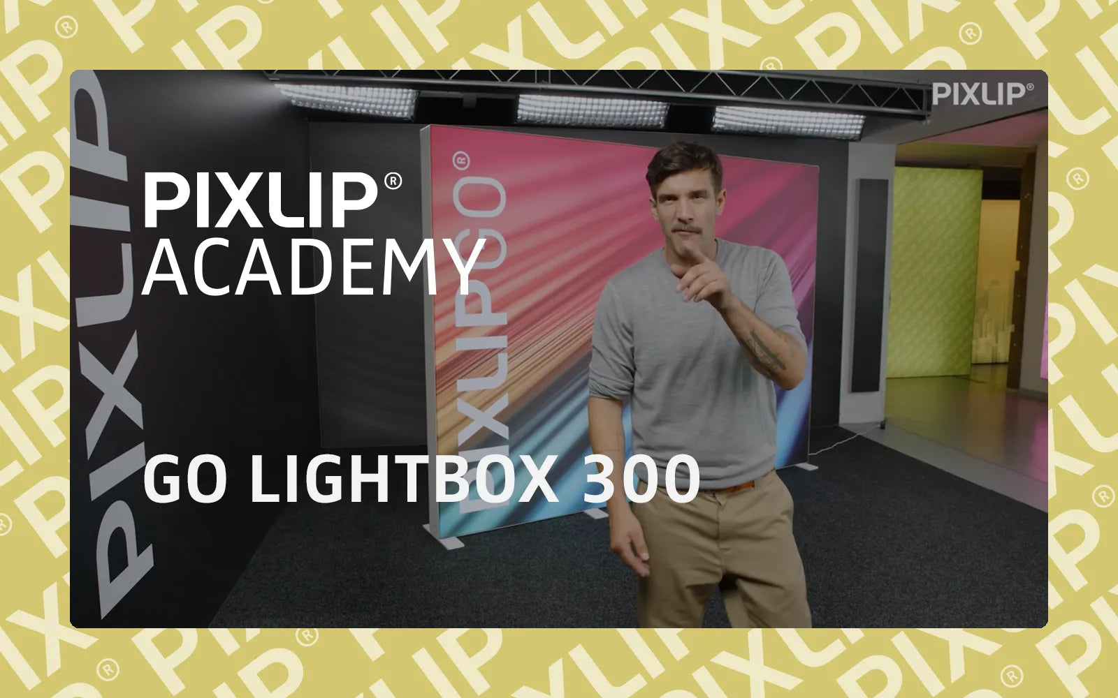 PIXLIP Academy-GO LIGHTBOX 300CM