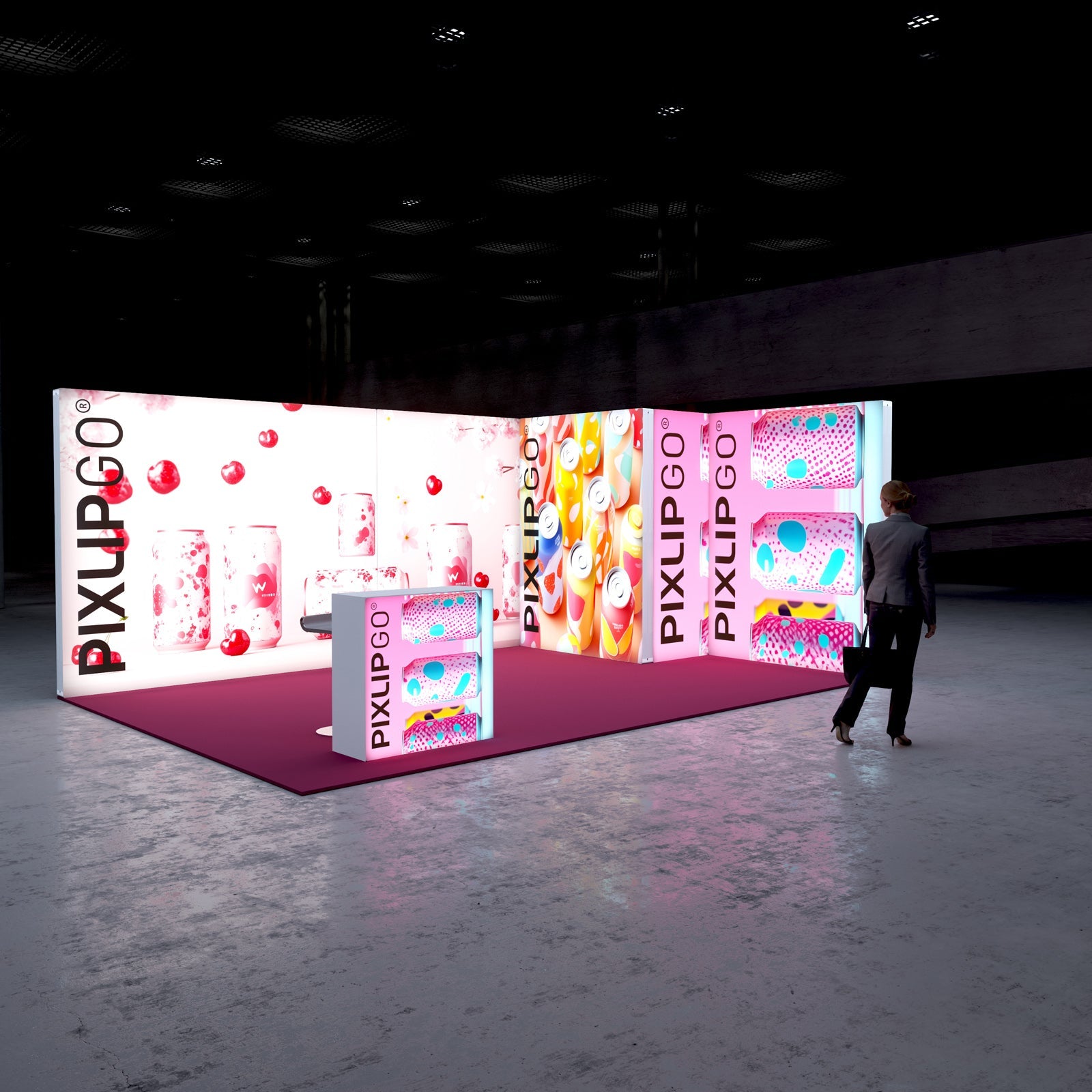 MESSESTAND M - 21 - Pixlip GmbH