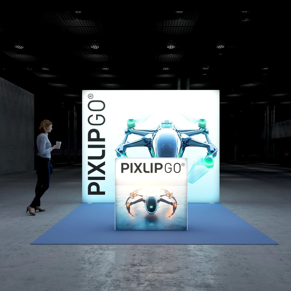 GO MESSESTAND S-01 – Pixlip GmbH