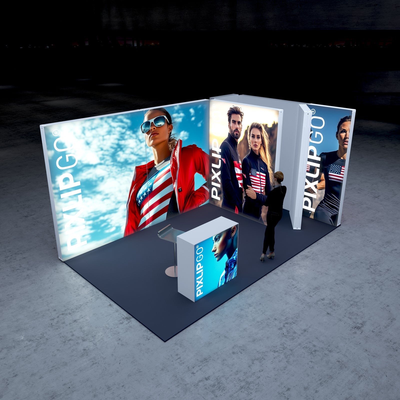 MESSESTAND M - 16 - Pixlip GmbH