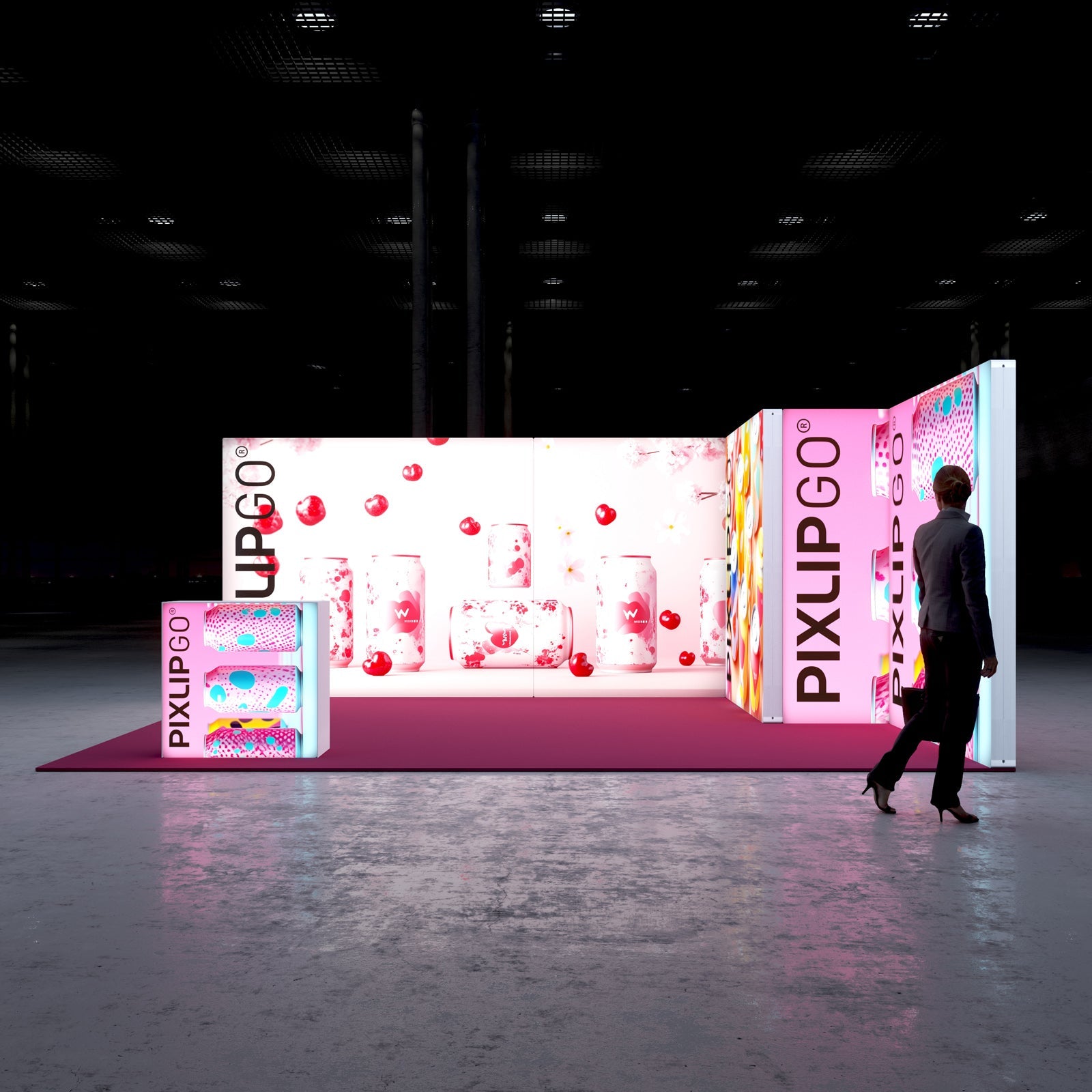 MESSESTAND M - 21 - Pixlip GmbH
