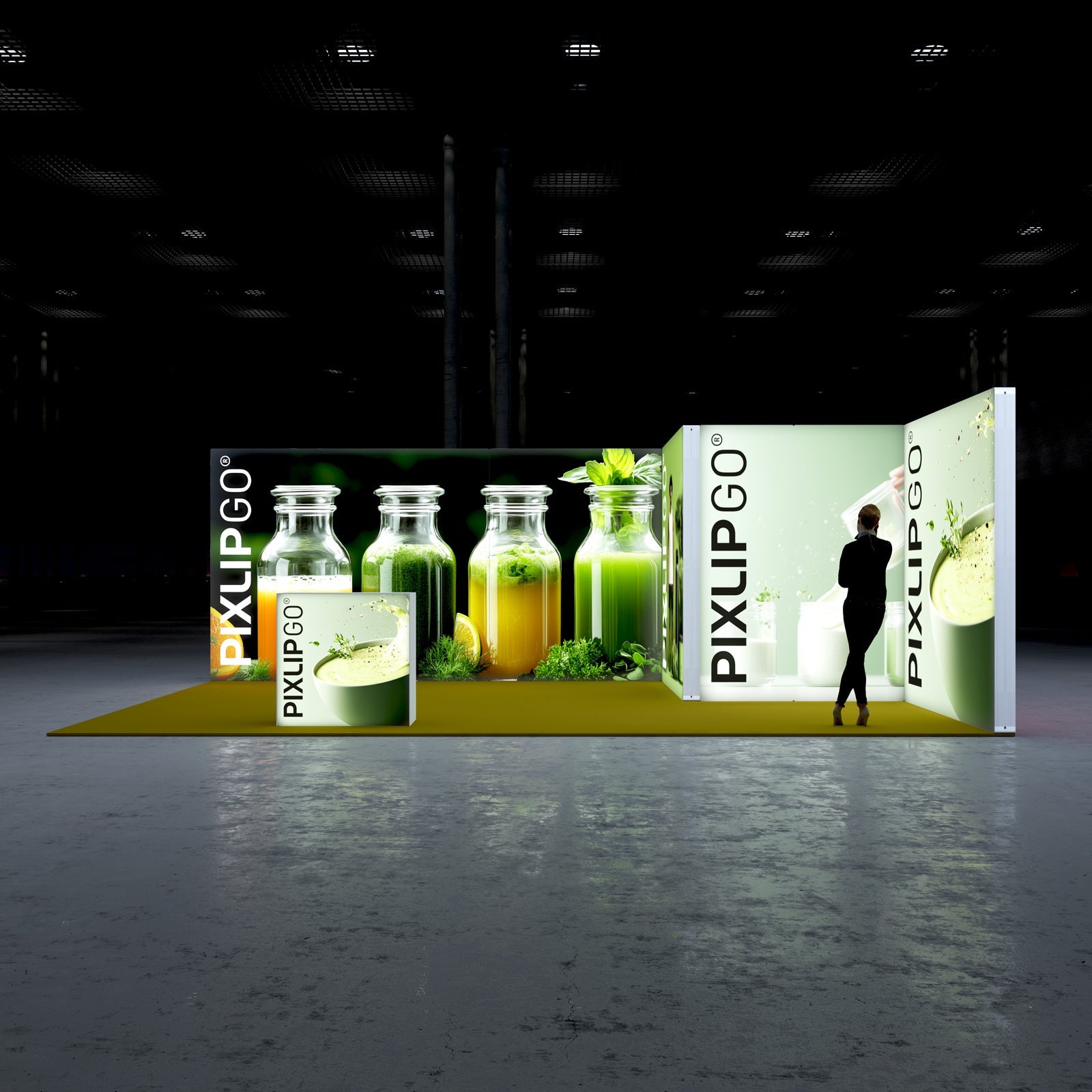 MESSESTAND M - 22 - Pixlip GmbH