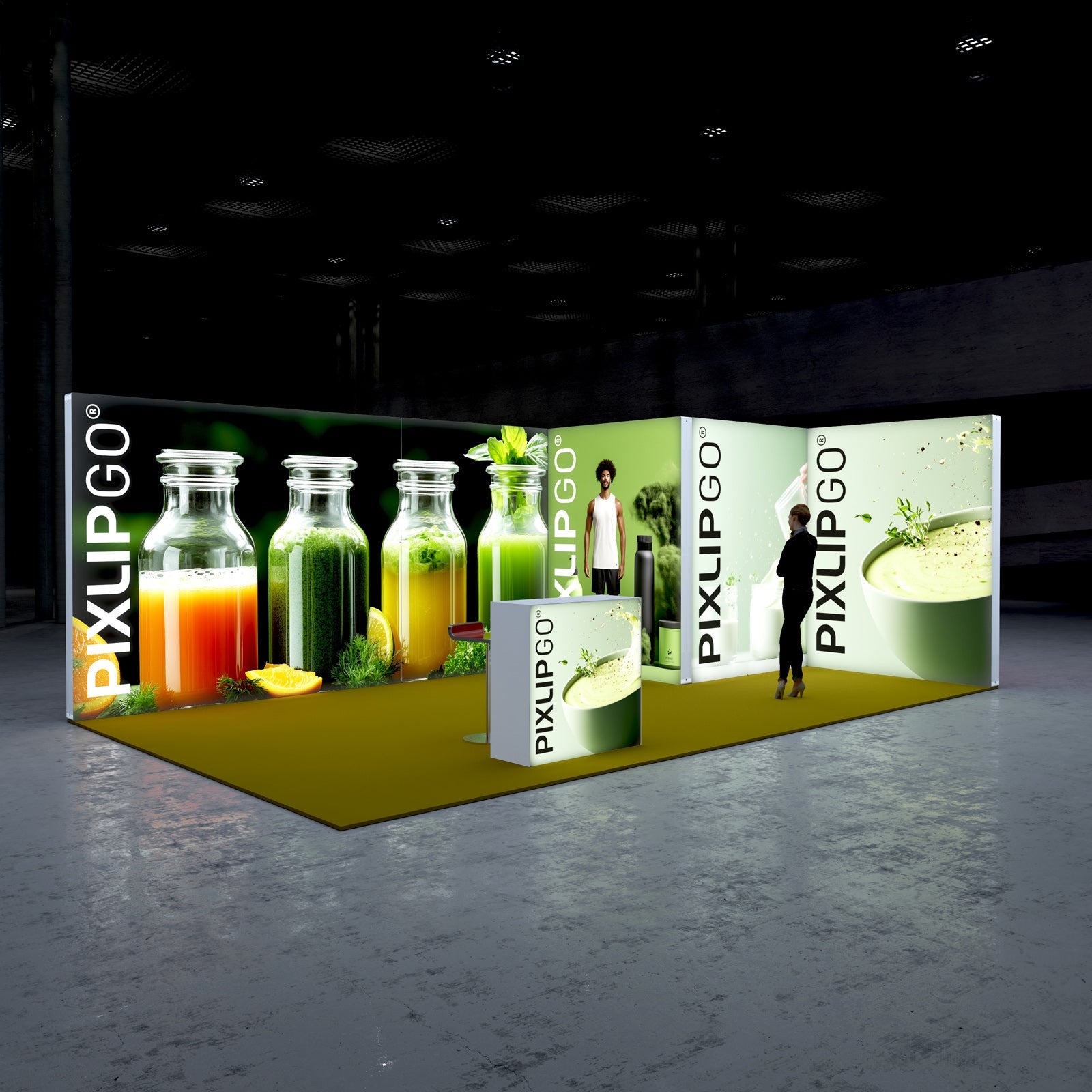 MESSESTAND M - 22 - Pixlip GmbH