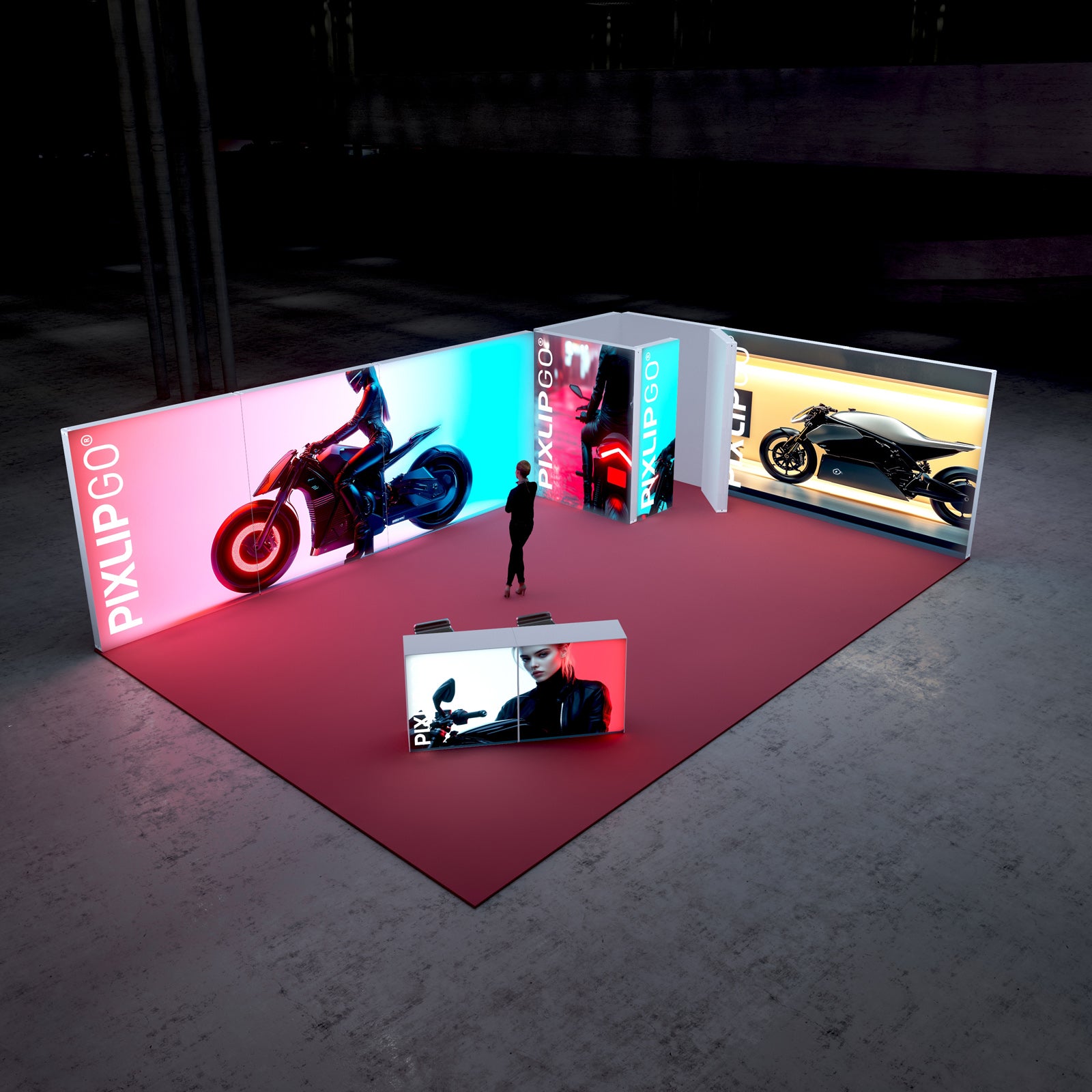 MESSESTAND L - 55 - Pixlip GmbH