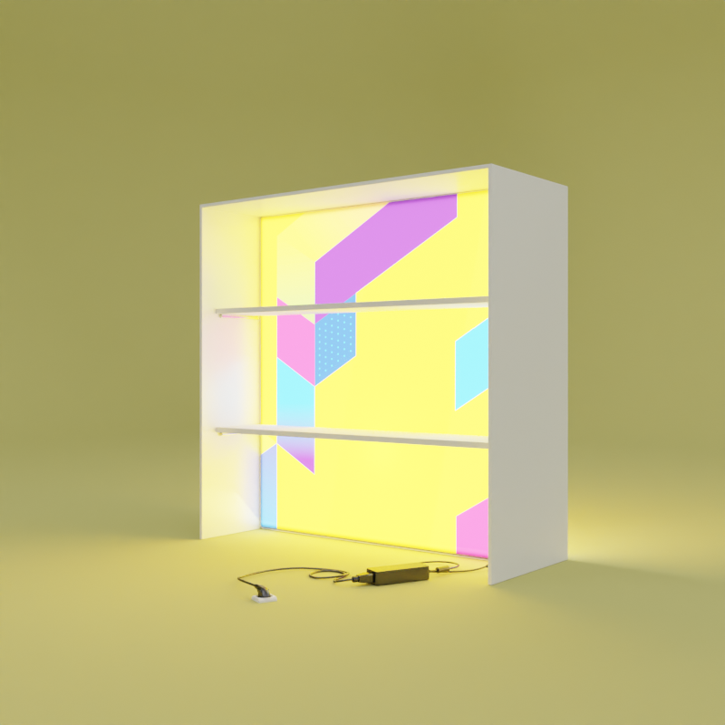 GO PRINT LIGHT UV 100×100 INCL. KABELDOORGANG