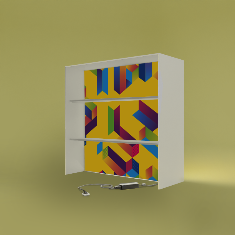 GO PRINT BLOCK 100×100 INCL. SORTIE DE CÂBLE