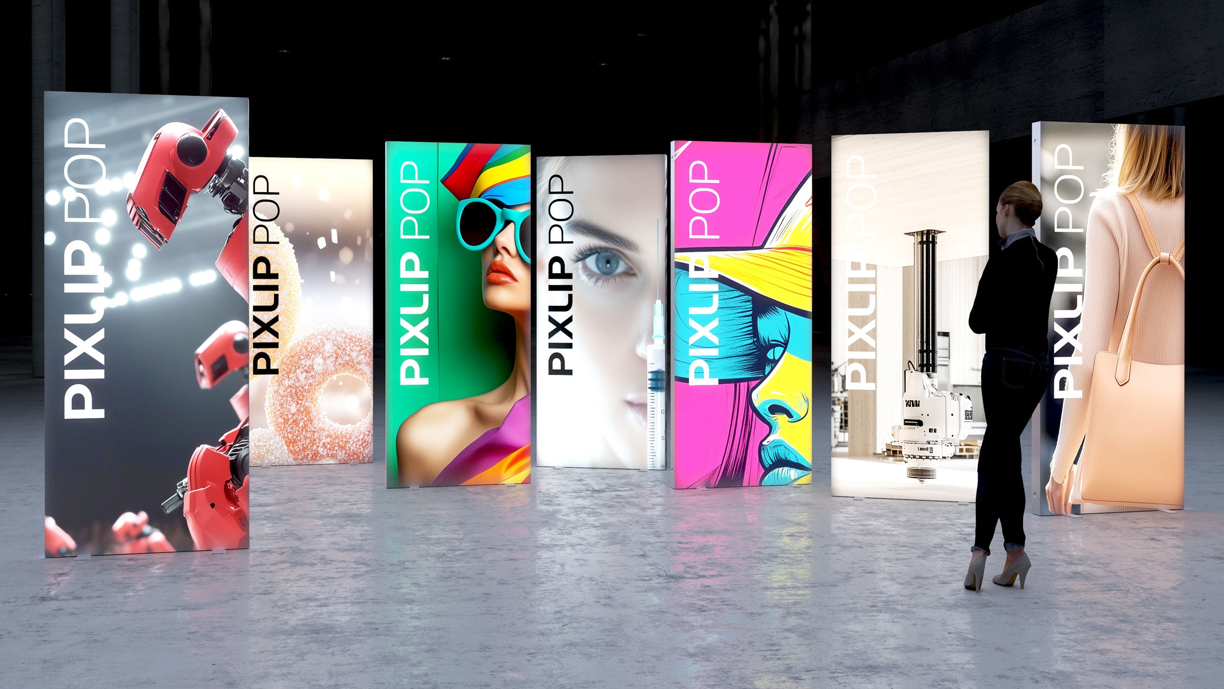 Led Pixlip POP System erklärt – beleuchtetes Display – PIXLIP GmbH