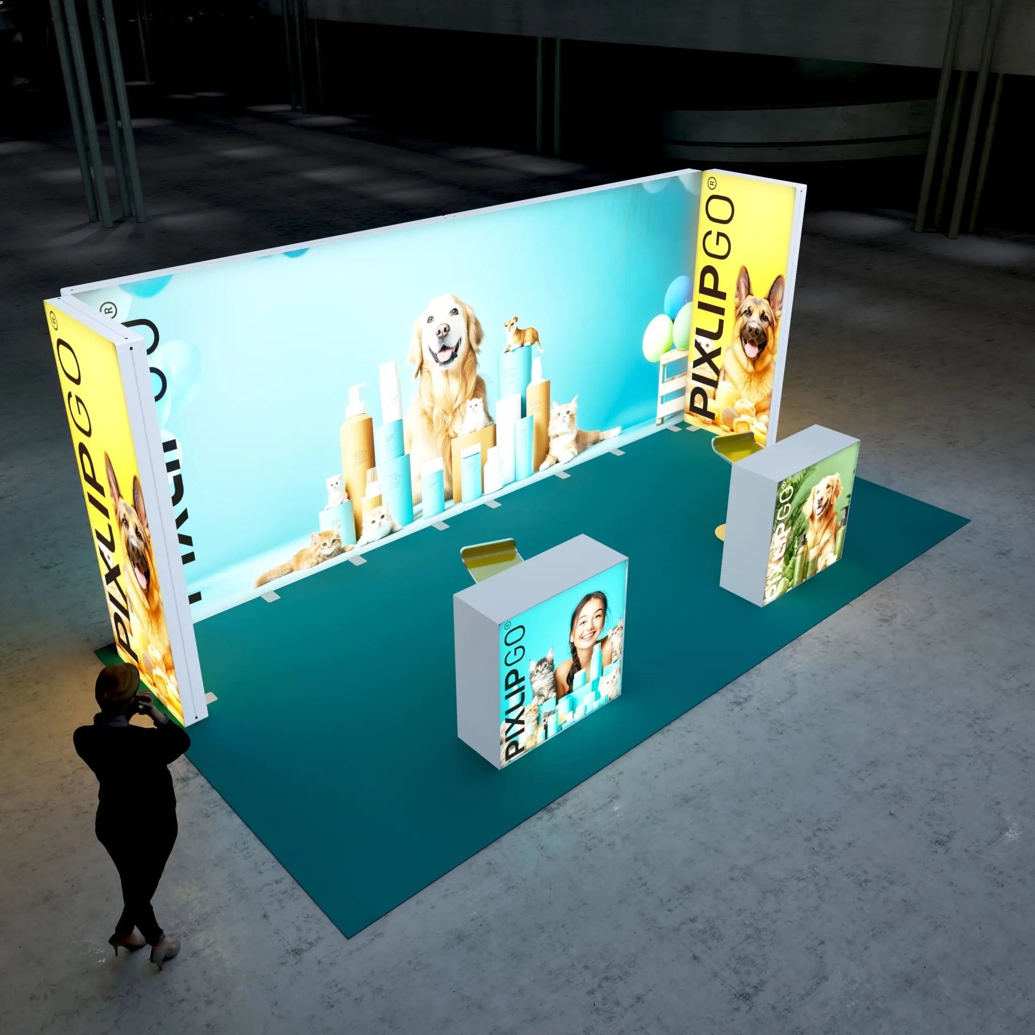 MESSESTAND M - 05 - Pixlip GmbH