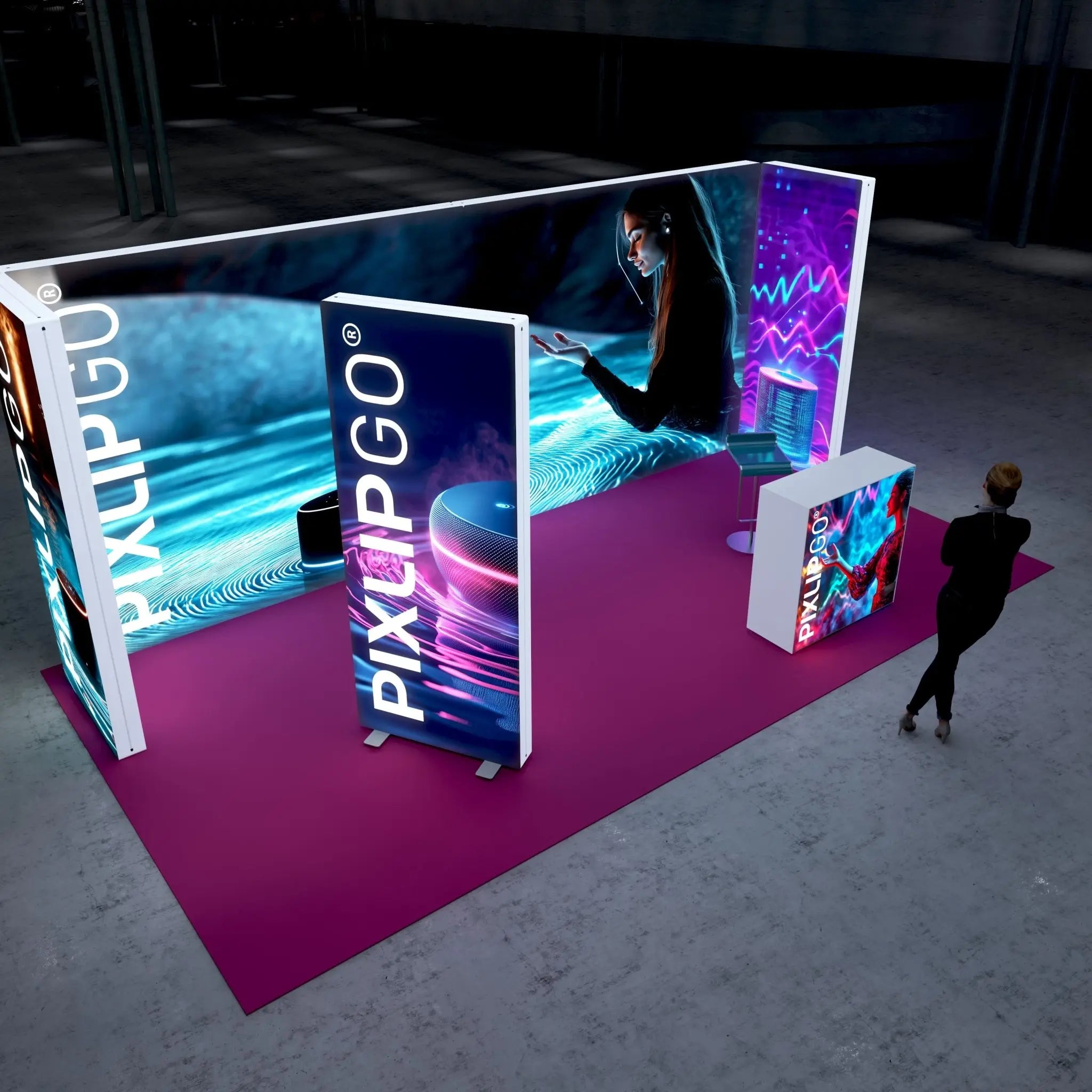 MESSESTAND M - 08 - Pixlip GmbH