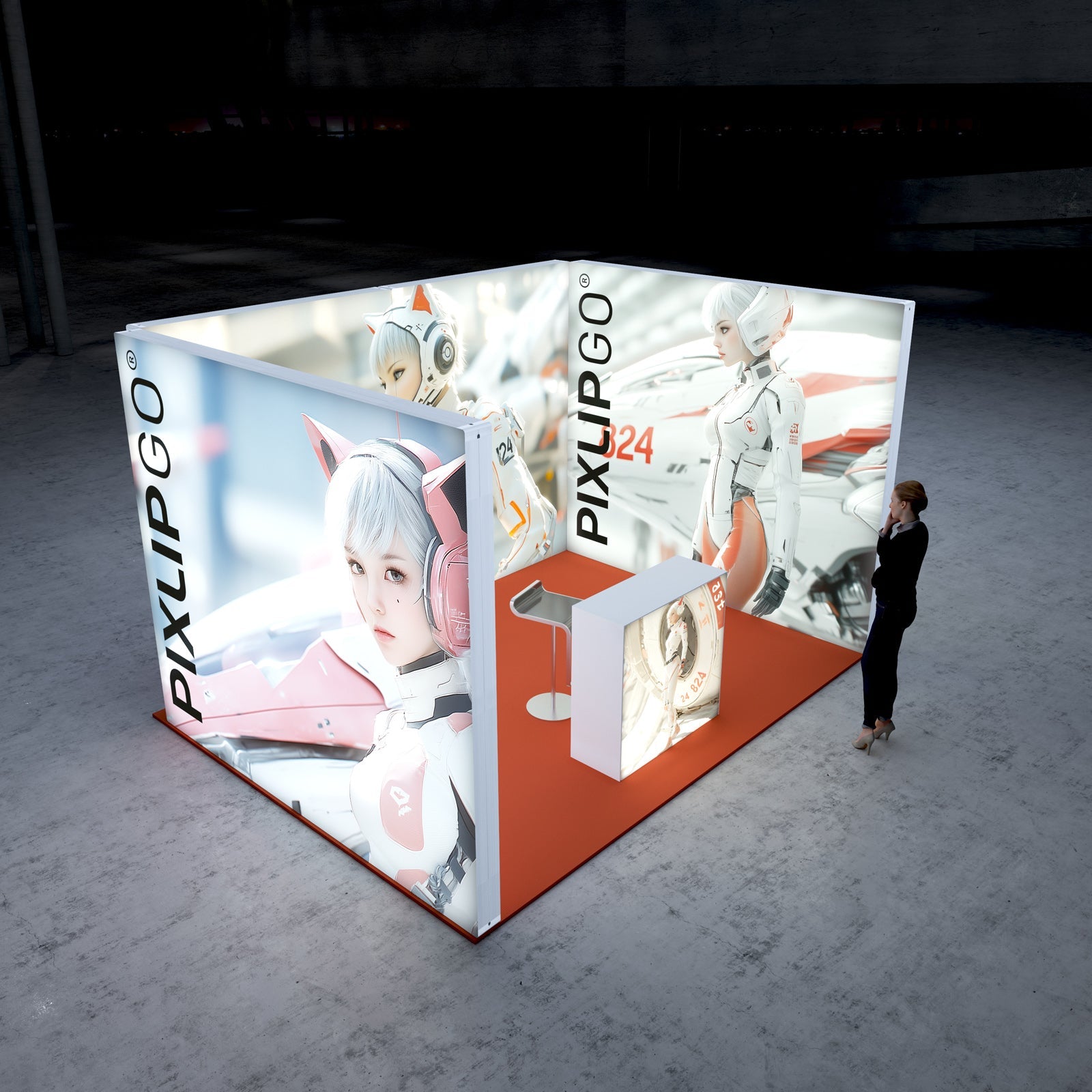 MESSESTAND M - 23 - Pixlip GmbH