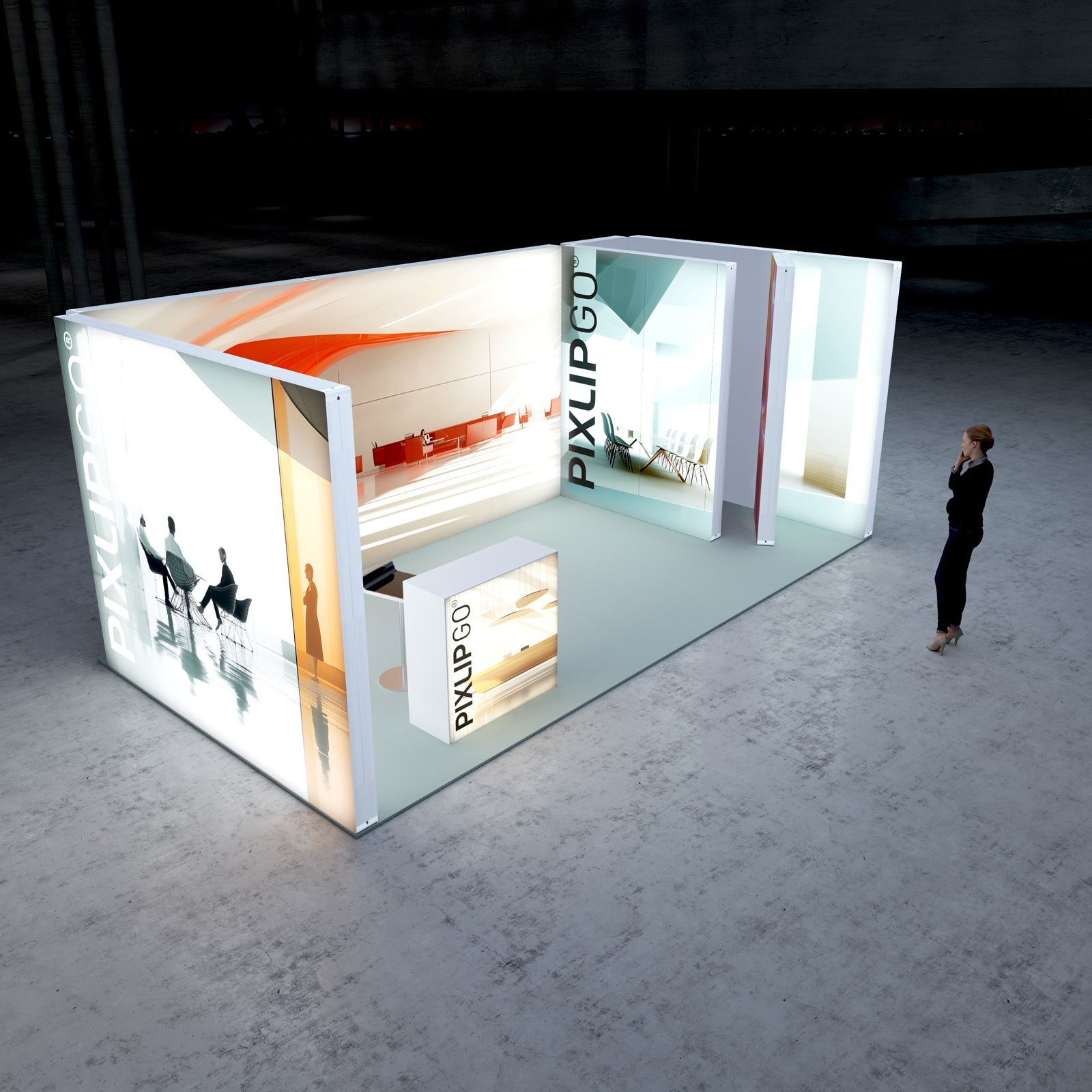MESSESTAND M - 28 - Pixlip GmbH
